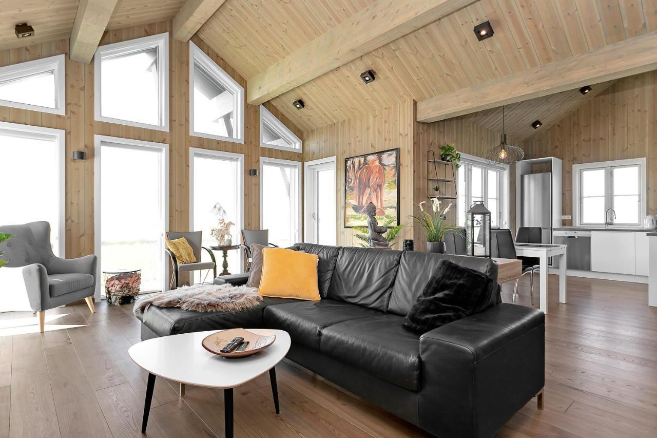 Luxury Country Cottage With 360° Mountain View Brautarholt Exteriör bild